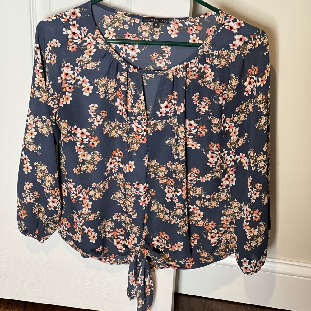 West Kei floral blouse